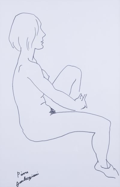 Pierre Ambrogiani (1907-1985)

Nude in profile...