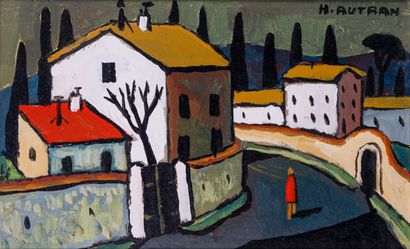 Henri AUTRAN (1926-2007)

The village

Oil...