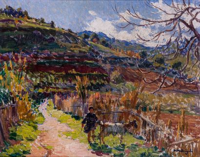 
Olynthe MADRIGALI (1887-1950)




The goatherd...