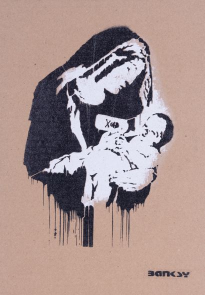 BANKSY (1974) x Dismaland

Virgin Mary

Pochoir...
