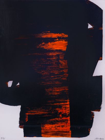 Pierre SOULAGES (né en 1919)

Lithographie...