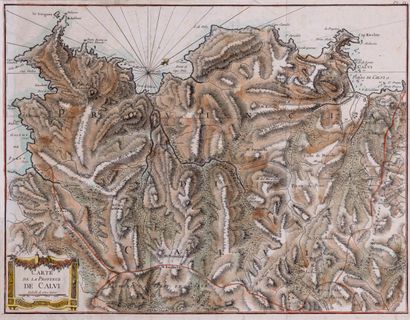 Map of the Province of Calvi

Colored engraving

46,5...