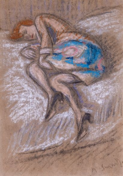 Alex SMADJA (1897-1977)

Femme allanguie

Pastel

Signé...