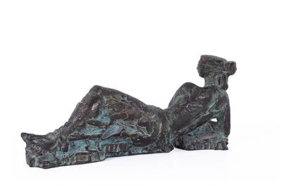 
Antoniucci VOLTI (1915-1989) Nu allongé Bronze...