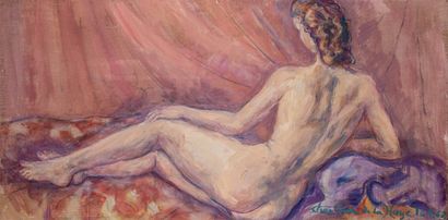 Jean LAIR (XX)

Nude on the couch. 1962

Oil...