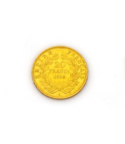 SECOND EMPIRE

20 Francs or 1856 A

R/ Napoléon...