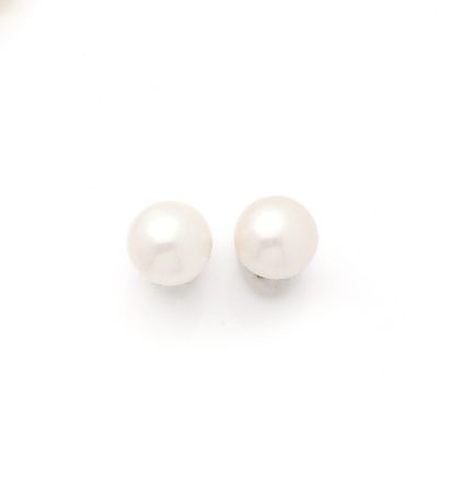 Paire de pouces d'oreille en or jaune 18K...