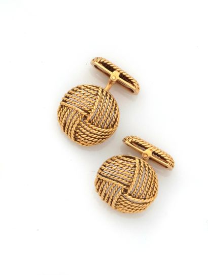 Tiffany co

Paire de boutons de manchettes...