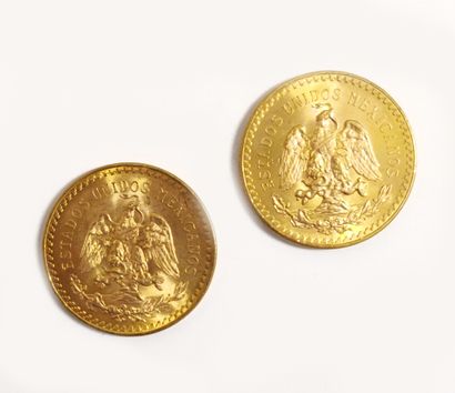 
MEXIQUE

50 Pesos. 2 pièces. 1947
R/ESTADOS...