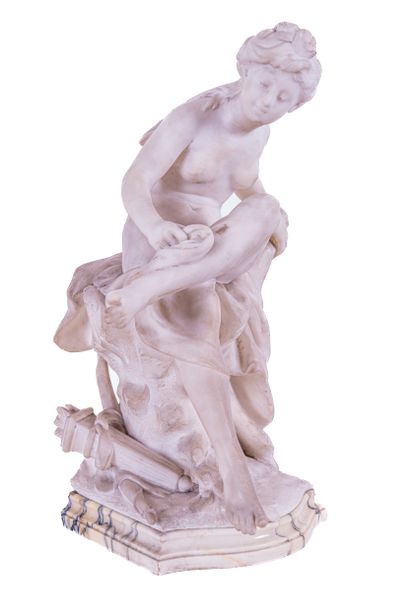 Louis GOSSIN (1846-1928)

Diana at the bath

Marble

Signed...