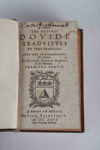 OVIDE

Les Epistres d’Ovide traduites en...