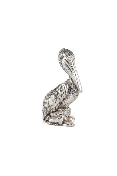 Figurine en argent (950/1000) représentant...