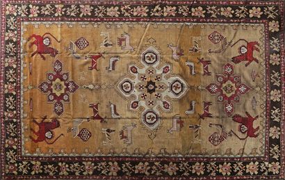 Tapis Lampa-Karabagh, Transcaucasie,

XIXème...