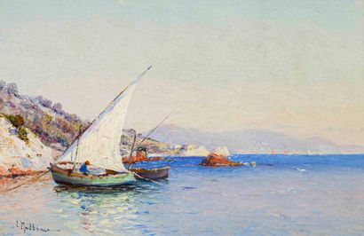 Louis NATTERO (1870-1915) 

Barques at sea...