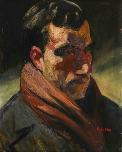 Antoine SERRA (1908-1995) 

Portrait of a...