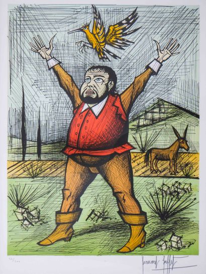 Bernard BUFFET (1928-1999) 

Sancho Pança...