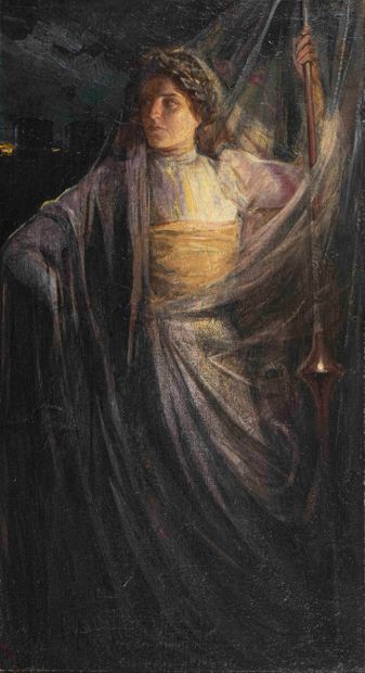 Jan Frans de BOEVER (1872-1949) 

Valkyrie...
