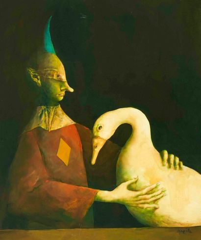 Georges MAZILU (1951) 

The brain clown....