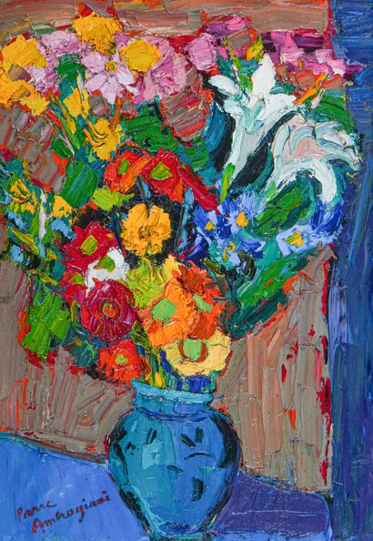Pierre AMBROGIANI (1907-1985) 

Bouquet de...