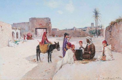 Maurice BOMPARD (1857-1936) 

Lunch in the...