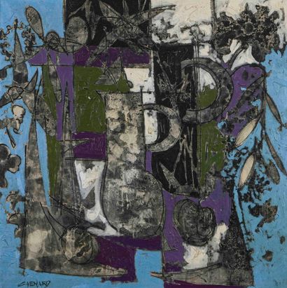 Claude VENARD (1913-1999) 

Composition 

Huile...