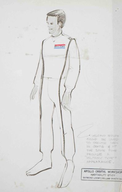 Raymond LOEWY (1893-1986)

Apollo suit, Study...