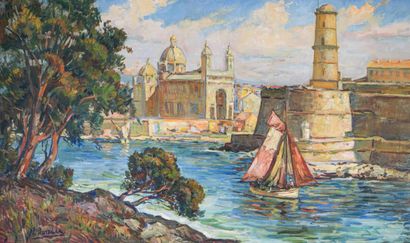 Nicolai BARRERA (1919-2006) 

The entrance...