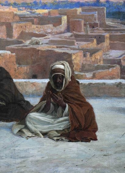 Eugene GIRARDET (1853-1907) 

The prayer...