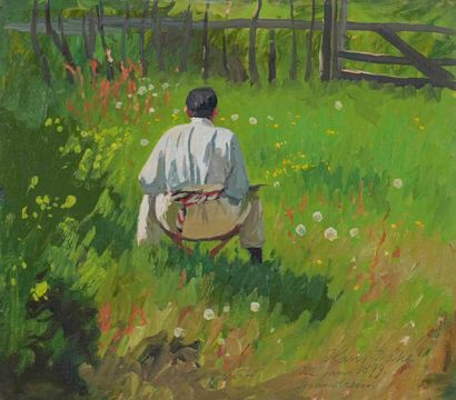 Hans DAHL (1849-1937) 

Hans junior in the...