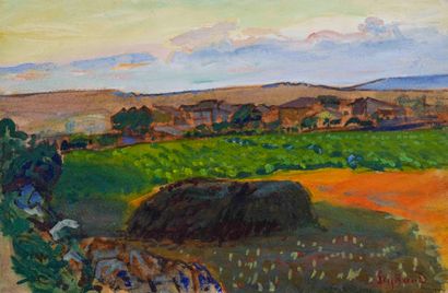 René SEYSSAUD (1867-1952) 

Evening effect....