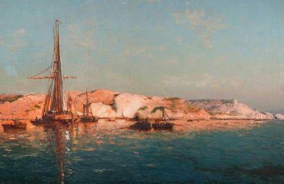 Jean-Baptiste OLIVE (1848-1936) 

Boats in...