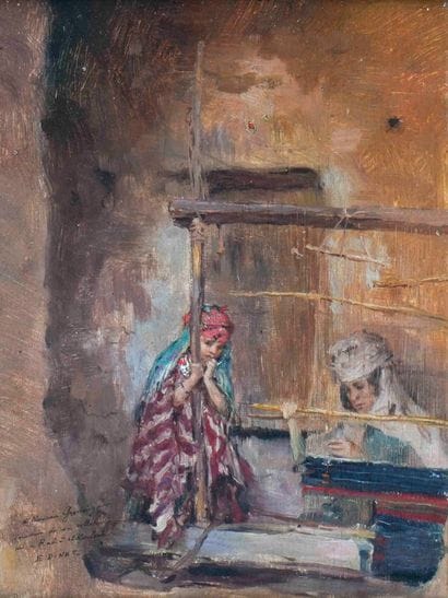 Etienne Alphonse DINET (1861-1929) 

Arab...