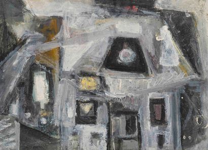 Stacha HALPERN (1919-1969) 

Abstract composition...