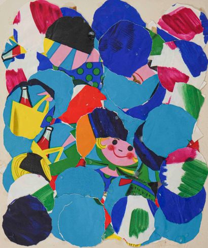 Albert CHUBAC (1925-2008) 

Composition with...
