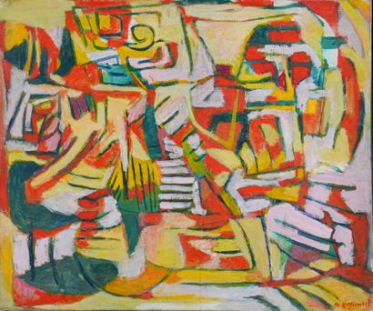 Marie RAYMOND (1908-1988) 

Composition 

Oil...