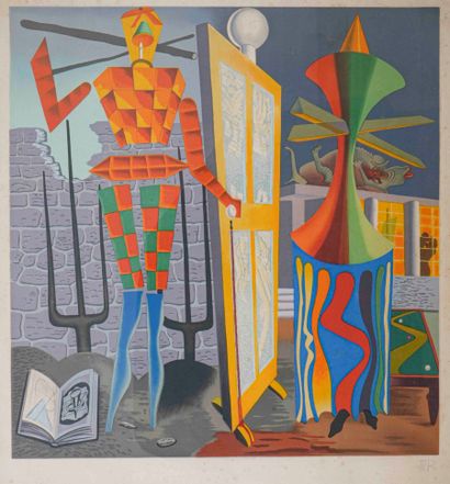 MAN RAY (1890-1976) 

Le beau temps 

Lithographie...