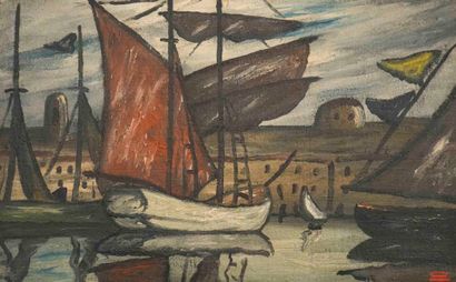 Louis Mathieu VERDILHAN (1875-1928) 

Boats...