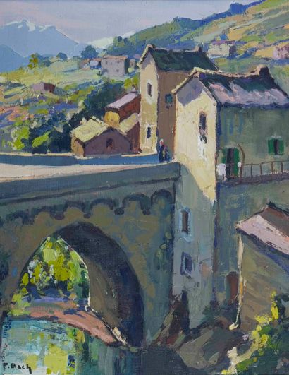 Pierre BACH (1906-1971) 

The village of...