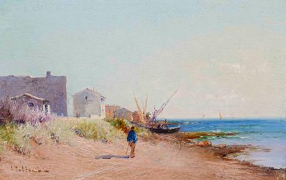 Louis NATTERO (1870-1915) 

Barques at sea...