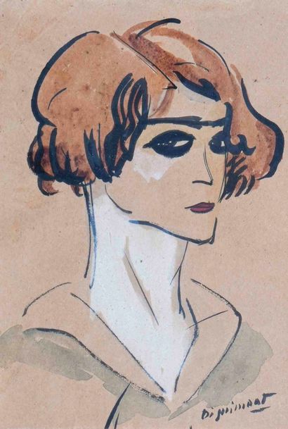 André DIGNIMONT (1891-1965)

Portrait of...