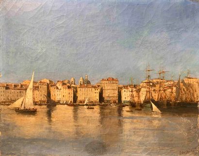 Joseph GARIBALDI (1863-1941) 

The port of...