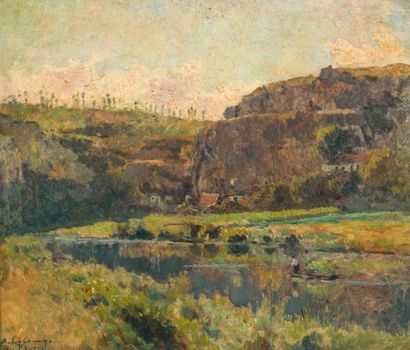 Albert Marie LEBOURG (1849-1928) 

Boat at...