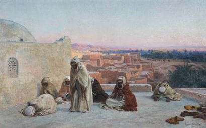 Eugene GIRARDET (1853-1907) 

The prayer...