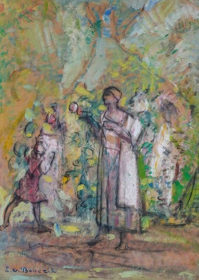 Emmanuel Charles BENEZIT (1887-1975) 

The...