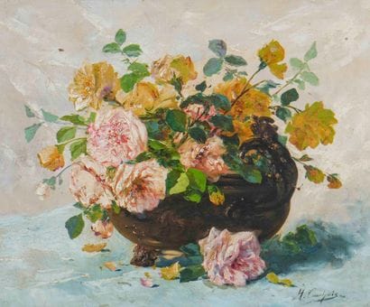 Eugene Henri CAUCHOIS (1850-1911) 

Bouquet...