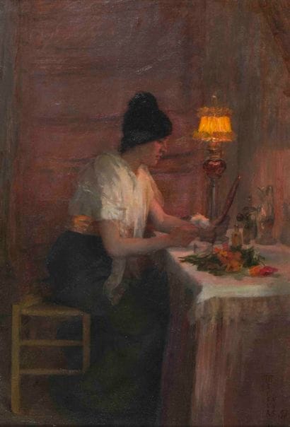 Magdeleine TEROUANNE (XIX-XX) 

Woman at...