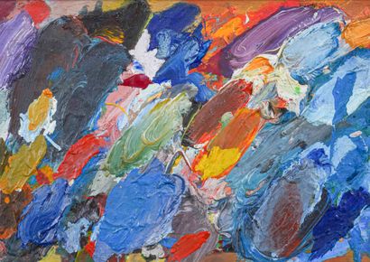 Pierre AMBROGIANI (1907-1985) 

Palette de...