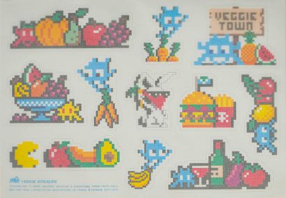 INVADER (1969) 

Veggie town stickers. 2017...