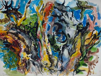 Édouard PIGNON (1905-1993) 

The olive trees....