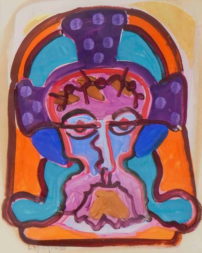 Charles LAPICQUE (1898-1988) 

Portrait de...